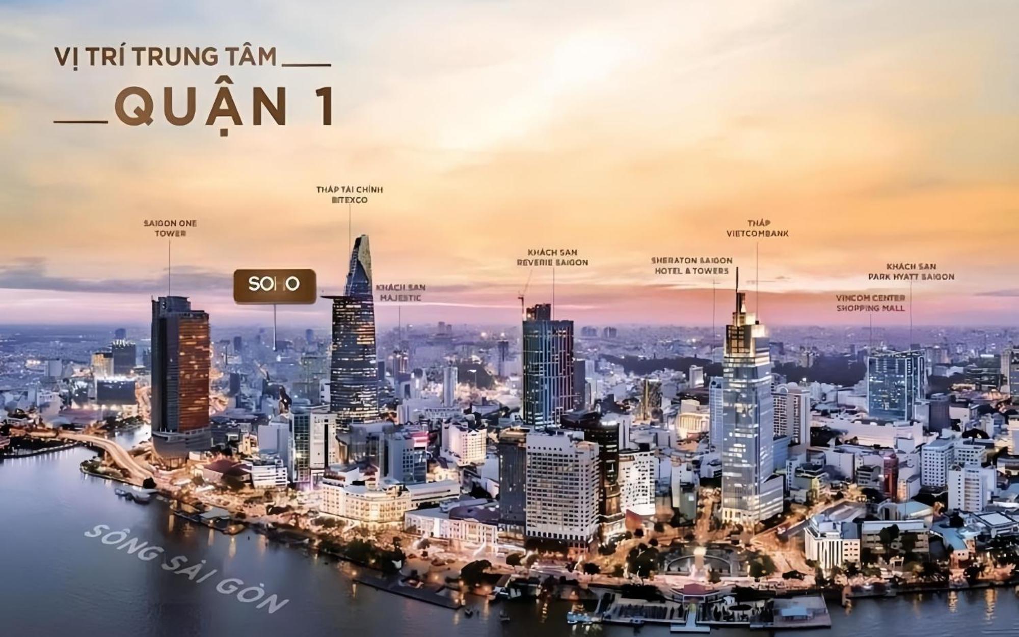 Soho Central Residence - City View - District 1 Ho-Chi-Minh-Stadt Exterior foto