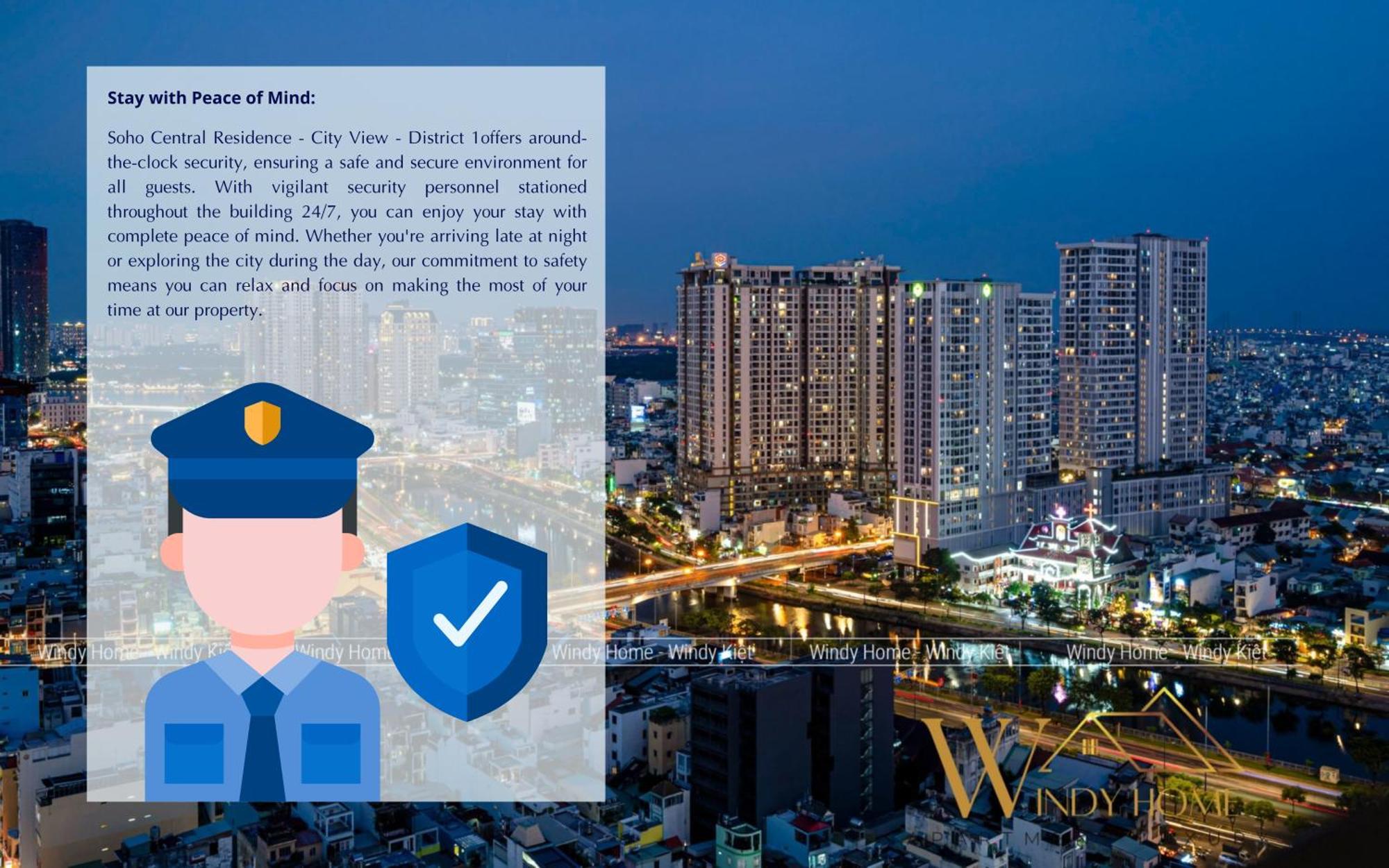 Soho Central Residence - City View - District 1 Ho-Chi-Minh-Stadt Exterior foto