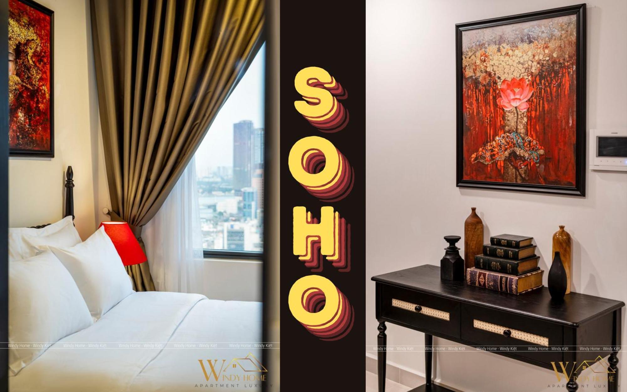 Soho Central Residence - City View - District 1 Ho-Chi-Minh-Stadt Exterior foto