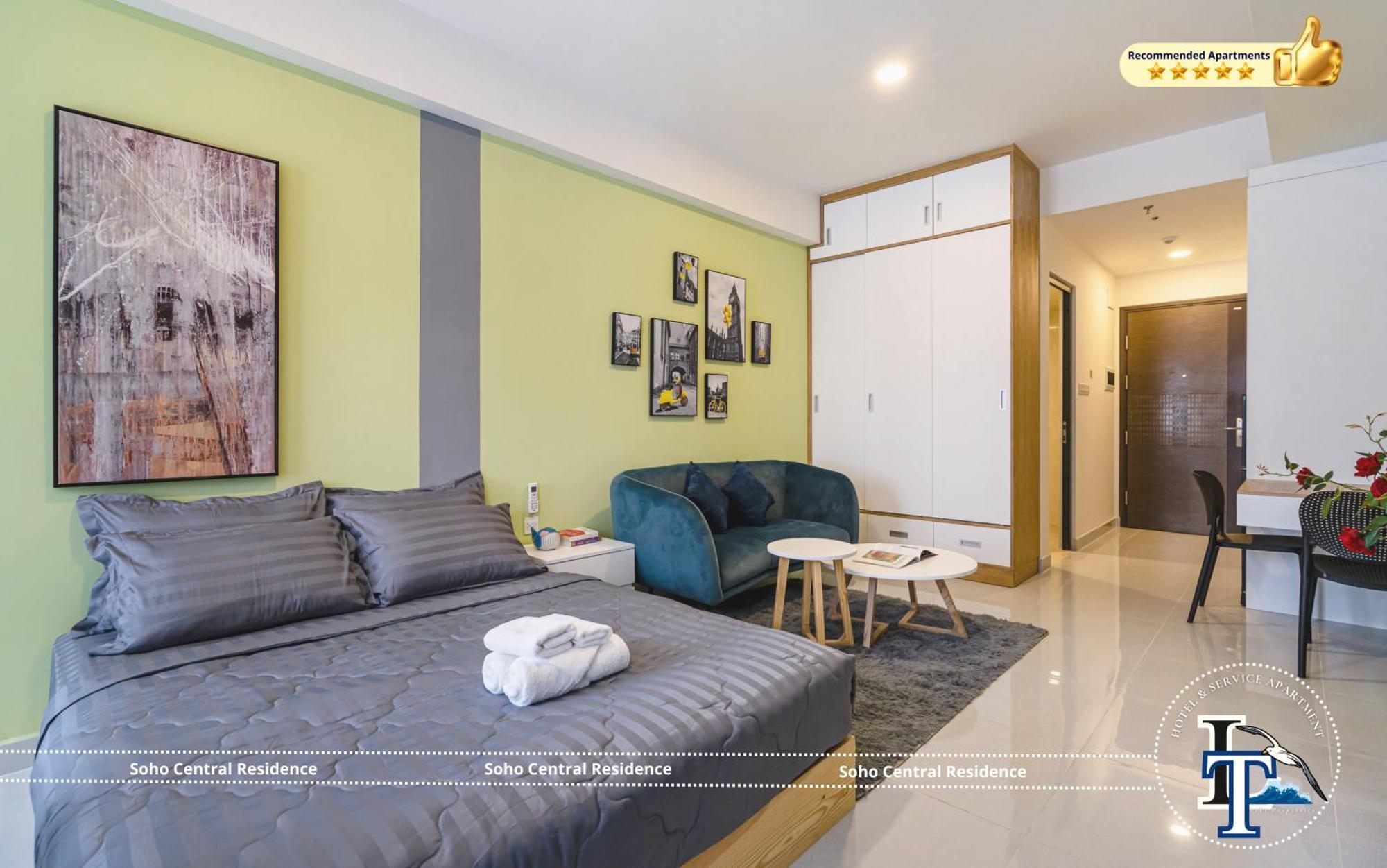 Soho Central Residence - City View - District 1 Ho-Chi-Minh-Stadt Exterior foto
